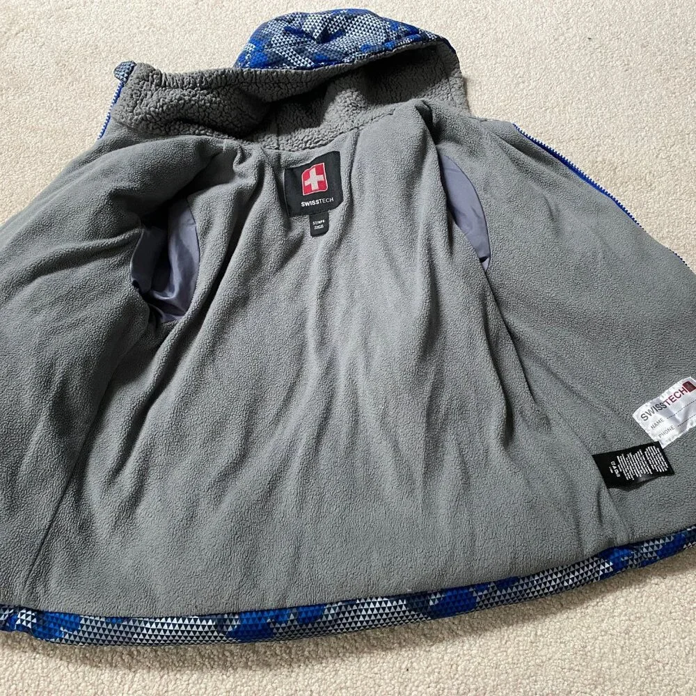 Swiss Tech Size 5T  Blue Gray Camoflauge  Jacket - Picture 4 of 4